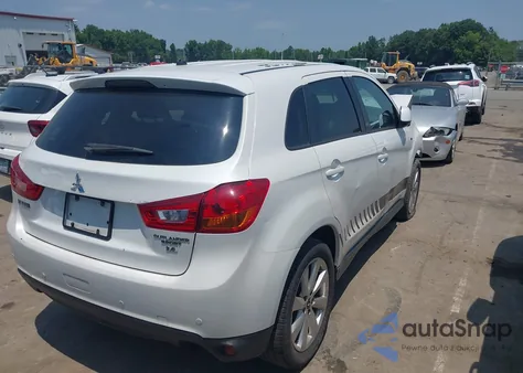 2015 Mitsubishi Outlander Sport Es from USA, damaged, VIN 4A4AP3AW0FE049546